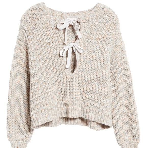 cinq a sept Sweaters - NWT CINQ A SEPT Cierra Tie Back Sweater